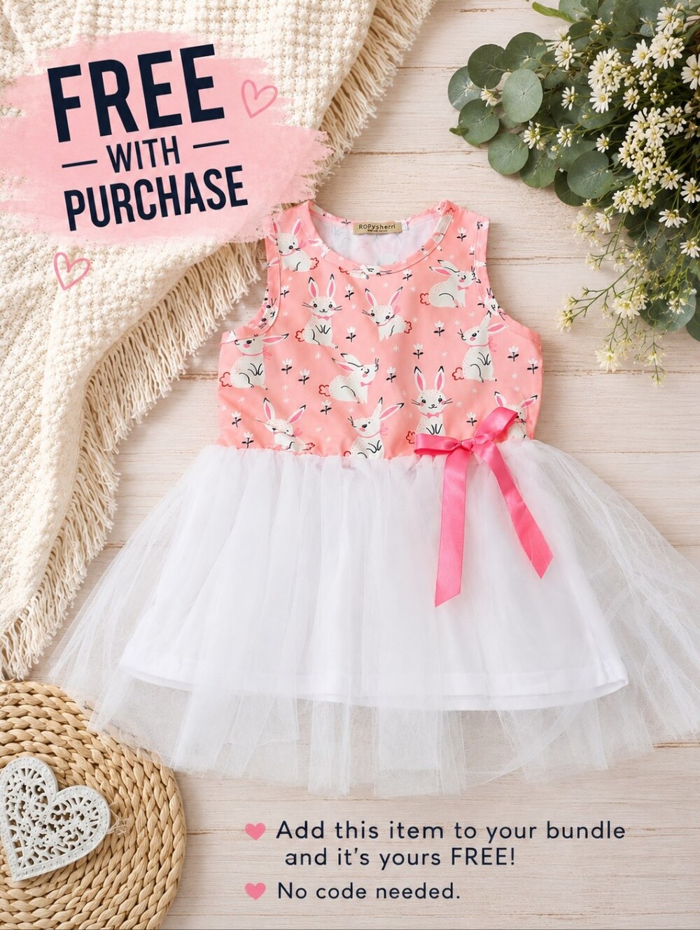 FREE WITH PURCHASE! 🎀 Little Girl Is Dress Up Dress Imagination Play